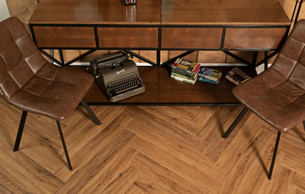ISOCORE Ламинат Vinilam Parquet Herringbone 6.5/43 4V IS11210 Паркет Де Вилль 720x120