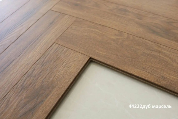 Ламинат Kronparket Herringbone 44222 Дуб Марсель 34 класс 12 мм