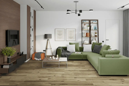 SPC Ламинат Damy Floor Family 4/43 4V T7020-4 Дуб Провинциальный 1220x180