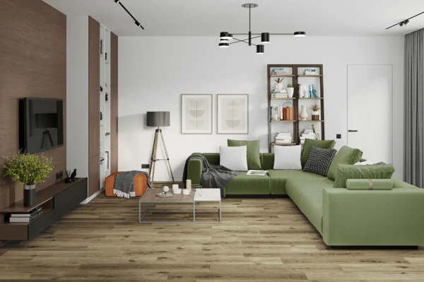 SPC Ламинат Damy Floor Family 4/43 4V T7020-4 Дуб Провинциальный 1220x180
