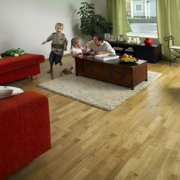 Паркетная доска PolarWood PW OAK LIVING HIGH GLOSS 3S 2266х188х14