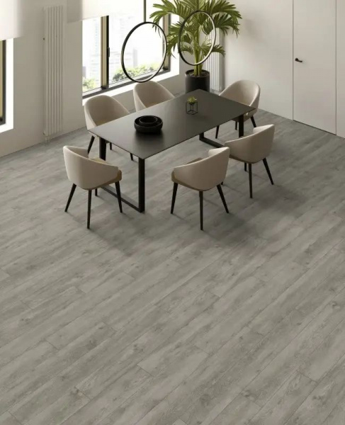 LVT Плитка Juteks Carbon 2.5/43 4V 5116 Mild Grey 1219.2x184.1
