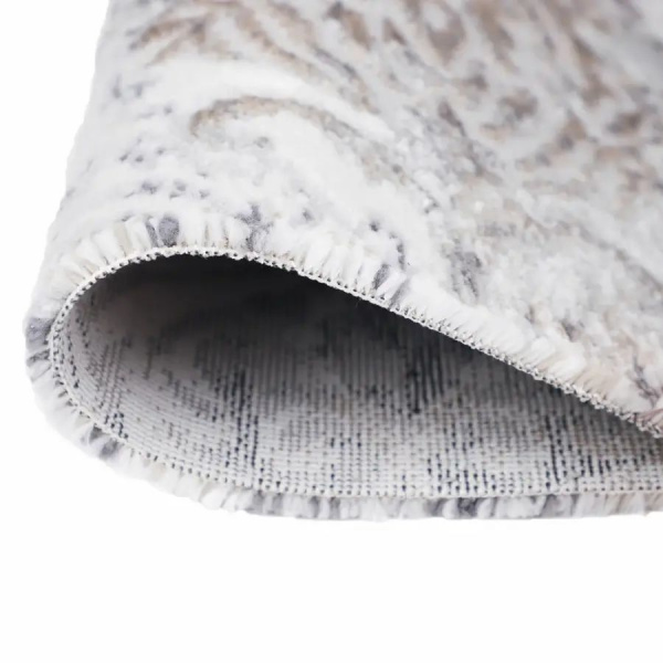 Ковролин Sirma Mers Lalee 04537A 24-Y8GA Cream/Grey (рулон: 2x25=50 м2)