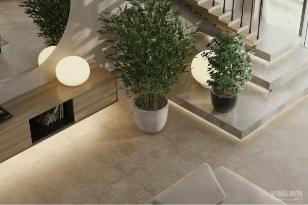 LVT Ламинат Vinilam Ceramo XXL Stone Glue 2.5/43 4V 81222 Аравийский Камень 950x480