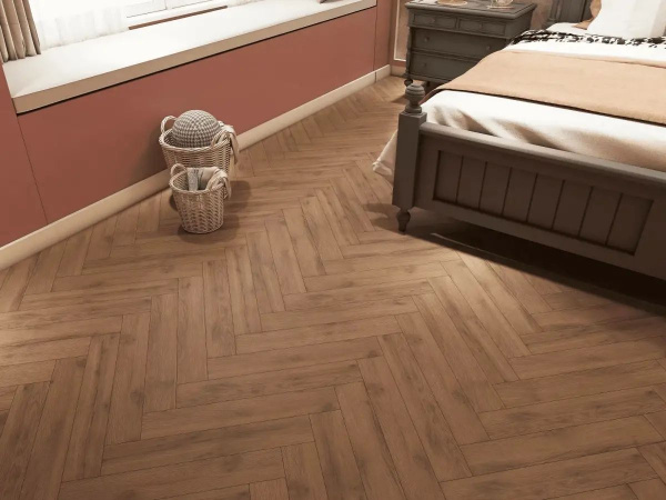 Ламинат Icon Floor Orange 8/33 4V OR-103 Дуб Браш 600x100