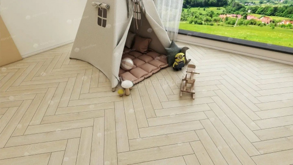 Ламинат Alpine Floor Herringbone LF105-03 Дуб Лацио 34 класс 12 мм