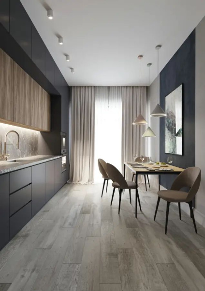 SPC Ламинат AlixFloor City Line 5/43 4V АLX1065-8 Дуб кенийский светло-коричневый 1200x183