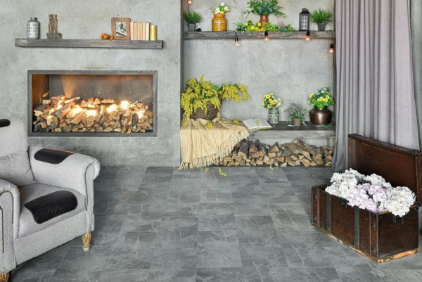 LVT Плитка Alpine Floor Light Stone 2.5/43 4V ЕСО 15-3 Дуб Ваймеа 608x303