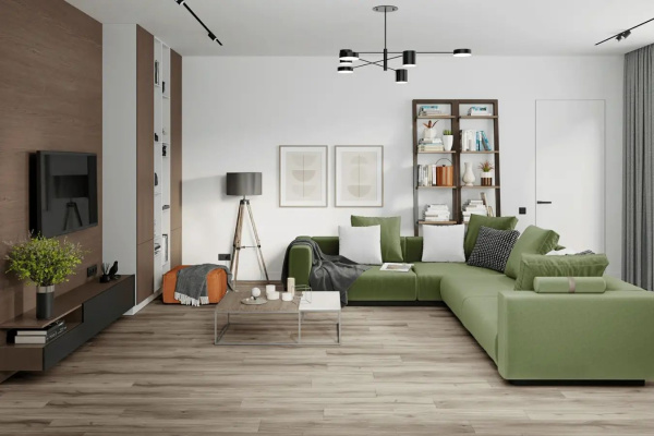 SPC Ламинат Damy Floor Family 4/43 4V 6607-9 Дуб Натуральный 1220x180