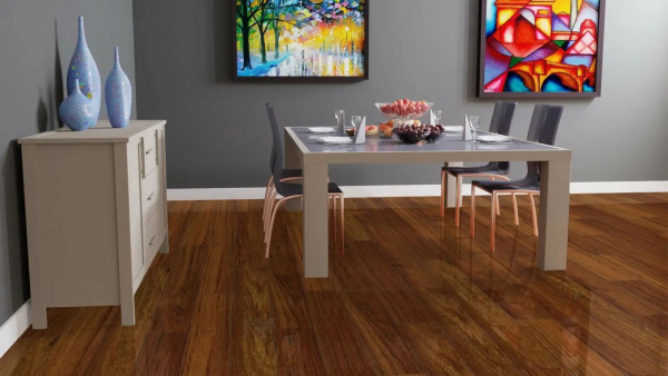 Ламинат Falquon Blue Line Wood D2916 Plateau Merbau 8 мм
