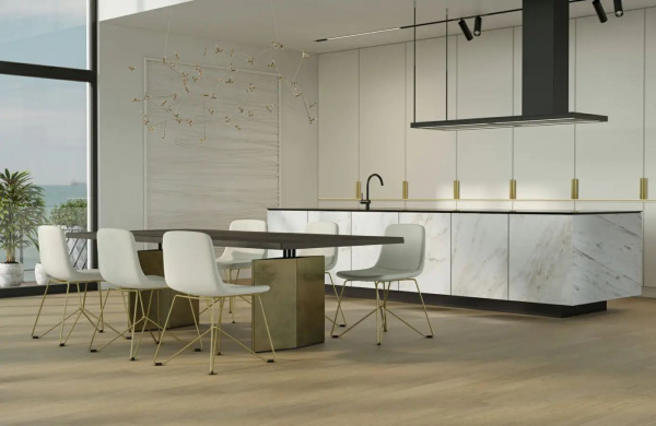 Паркетная доска Quartz Parquet  Классик 419 Дуб Карельский 1220x152x7