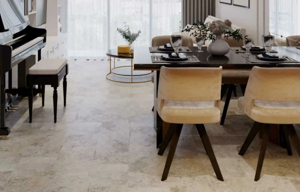 MSPC Ламинат Stone Floor 4.5/33 4V 234-1 НР Травертин Бежевый 610x305