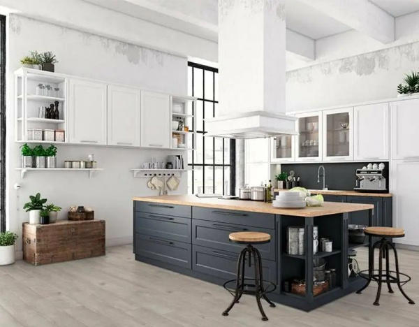 Ламинат Rooms Suite 8/32 4V RV828WA KAhmir Oak White 1380x191