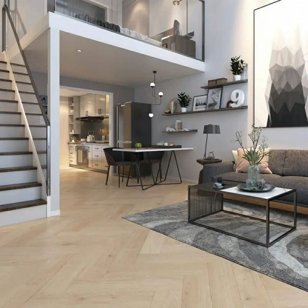 Ламинат My Step Herringbone Manor+ 10/32 4V MS3610 Дуб Кейптаун 643x131