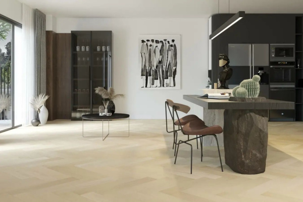 Паркетная доска Quartz Parquet  Английская Елка 33-404 Дуб Испанский 635x127x5