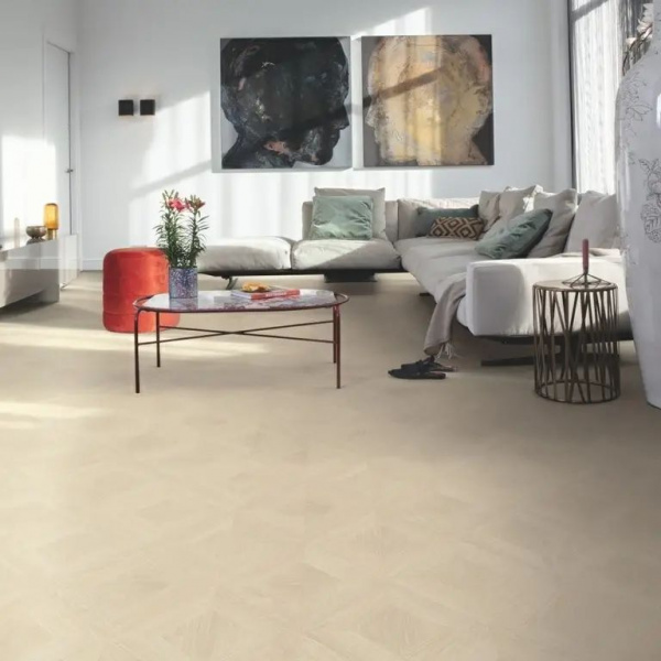 Ламинат Quick-Step Impressive Patterns Ultra IPU4672 Дуб Палаццо Бежевый 33 класс 12 мм