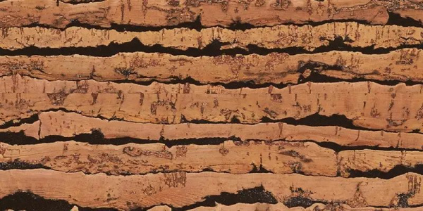 Пробковое покрытие Corkstyle Natural Cork Tigre клевое 915x305x6 мм