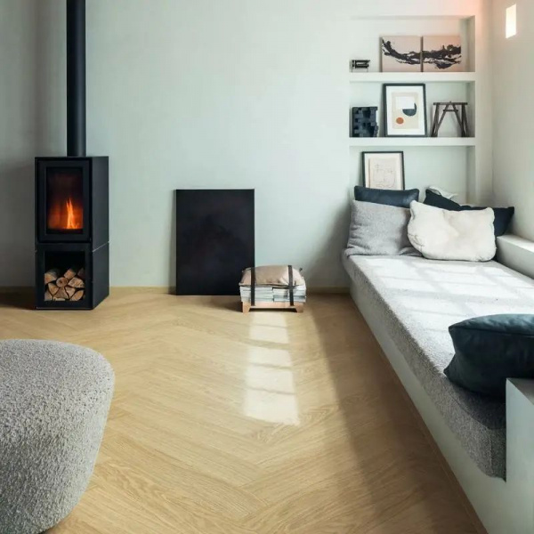 LVT Плитка Quick-Step Alpha Vinyl Ciro 6/33 4V AVHBU 40359 Дуб Чистый румяный 630x126
