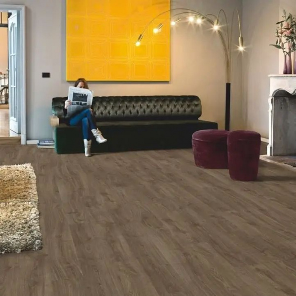 Ламинат Quick-Step Eligna U3460 Дуб Темно-Коричневый Промасленный 32 класс 8 мм