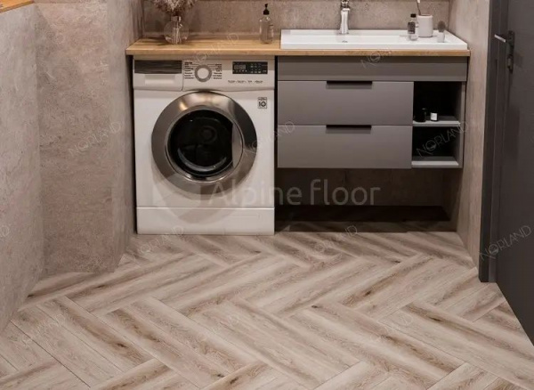 LVT Плитка Norland Lagom Parquet 2/34 4V 1034-05 Bratt 590x118