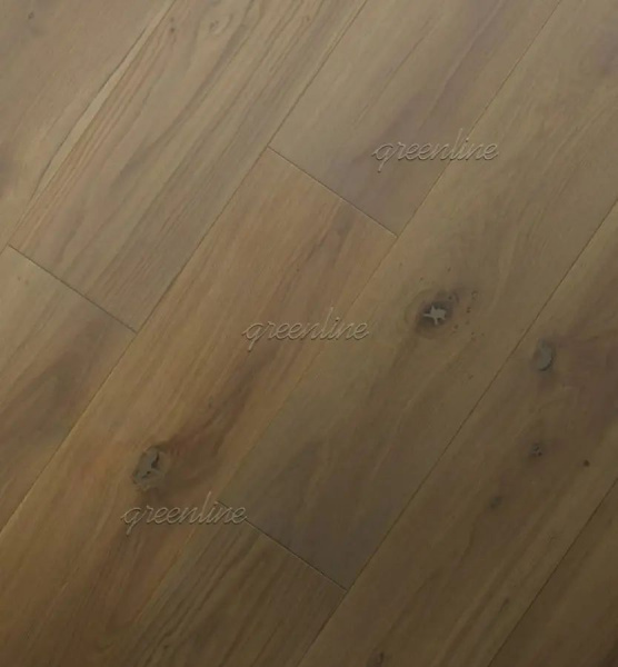 Двухслойная инженерная доска Greenline Extra Wide 709 Дуб Карбон 400-1500x175x15