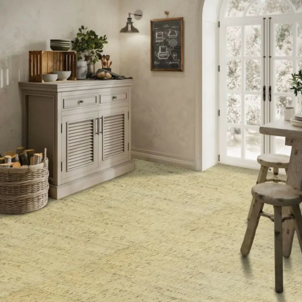 Плавающее пробковое покрытие EasyCork Лагуна арена 910x300x10