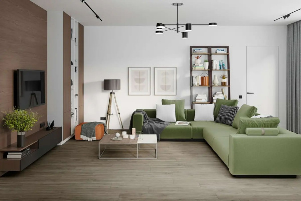 SPC Ламинат Damy Floor Family 4/43 4V TCM298-26 Дуб Горный 1220x180