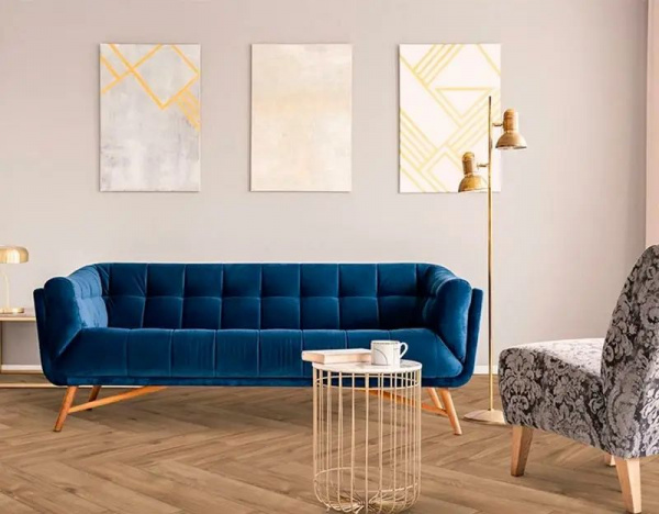Ламинат My Step Herringbone Manor+ 10/32 4V MS3410 Дуб Гавана 643x131