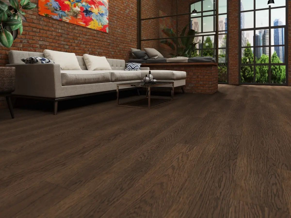 LVT Плитка Eco Click Rich 2.5/34 4V NOX-2071 Дуб Грильяж 1200x180