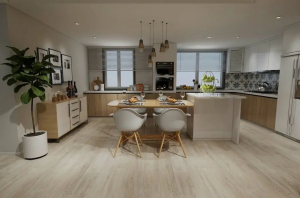 SPC Ламинат Floorwood Genesis 5/43 4U MV74 Дуб Тейнир 1220x182
