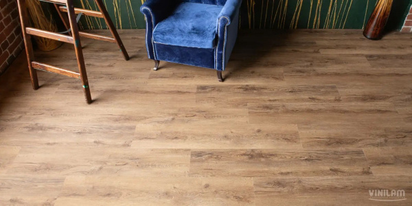 LVT Ламинат Vinilam Glue Luxury 2.5/43 4V 33259 Дуб Кордова Glue 1227x232