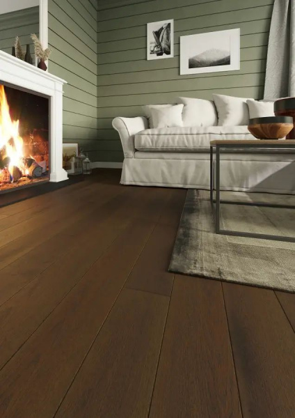 Паркетная доска AlixFloor ALX1012 Дуб Темно-коричневый 2000x138x14