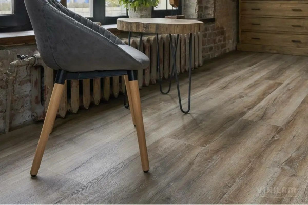 LVT Ламинат Vinilam Ceramo XXL Glue 2.5/43 4V 8895-EIR Дуб Биль 1528x233