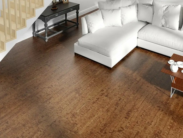 Пробковое покрытие Corkstyle (Коркстайл) EcoCork Linea Chocco клеевое 915х305х6 мм