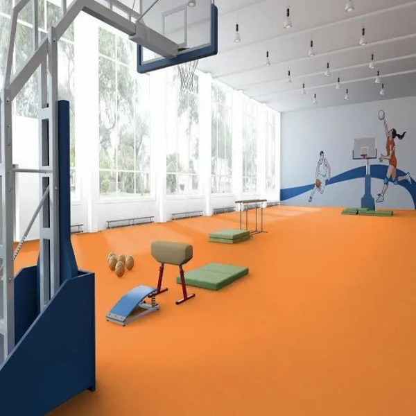 Линолеум Tarkett Omnisports Excel Orange (рулон: 2x20.5=41м2)