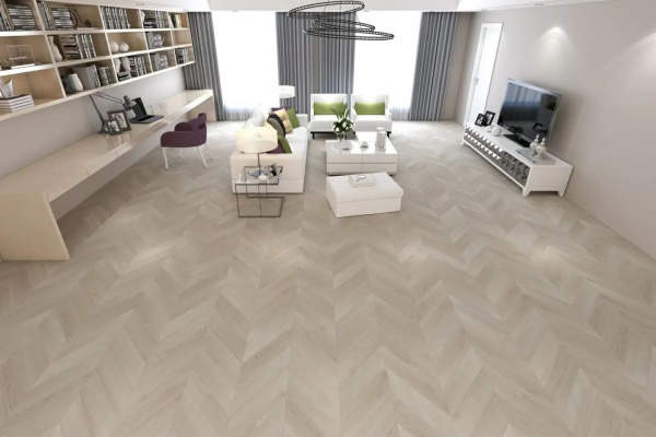SPC Ламинат Damy Floor Chevron 5/43 4V DF02-Ch Пале-Рояль 600x127