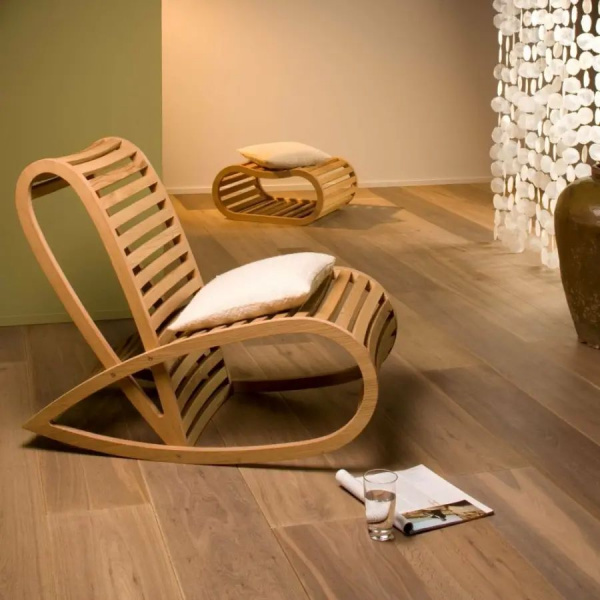 Паркетная доска Polarwood (Поларвуд) Space PW OAK PREMIUM MERCURY WHITE OILED 1800х188х14