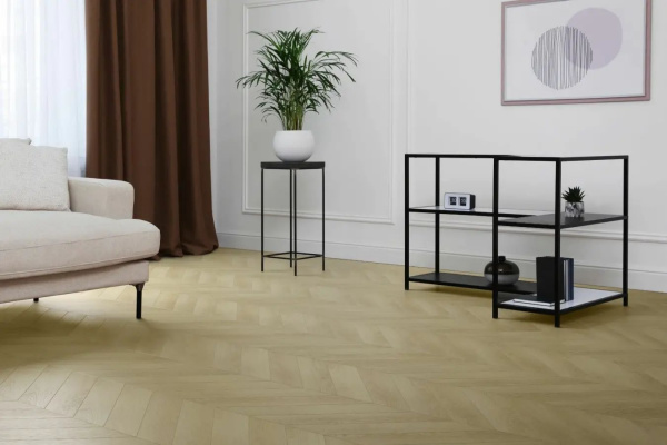 LVT Плитка Aquafloor Chevron Premium 6.5/43 4V AF7015CVR 690x120