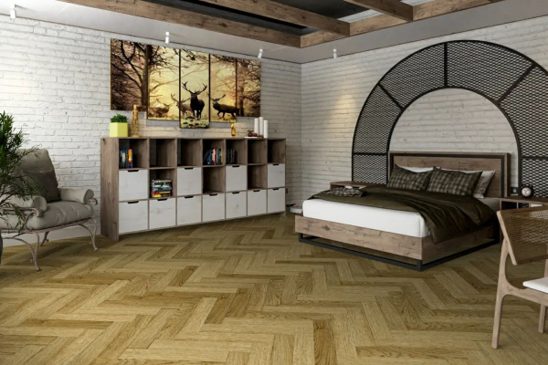 SPC Ламинат Damy Floor London 4/43 4V 190902EL-07 Шеффилд 615x123