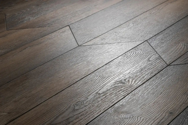 LVT Ламинат Aquafloor Parquet Chevron Glue 2.5/43 4V AF2557PGCh 553.7x130.5