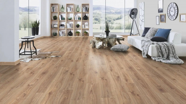 Ламинат Kronospan Сastello Classic 8/32 8642 Дуб Каньон белый 1285x192