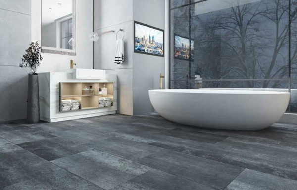 SPC Ламинат Stone Floor 4.5/33 4V 237-6 НР Плитка Грейрок 610x305