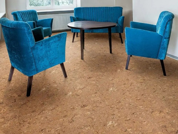 Пробковое покрытие Corkstyle (Коркстайл) Natural Cork Rombo New клеевое 915х305х6 мм