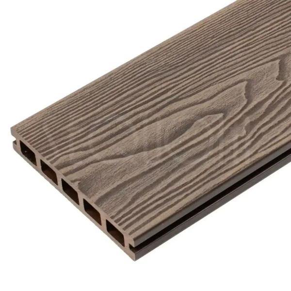 Доска террасная Sequoia Dual 3D Wood Brown 4000х146х24