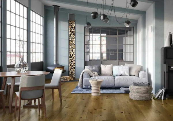 Паркетная доска Barlinek Pure Line 1WG000795 Дуб Clyde Grande 2200x180x14