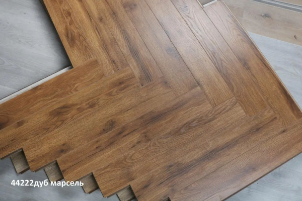 Ламинат Kronparket Herringbone 44222 Дуб Марсель 34 класс 12 мм