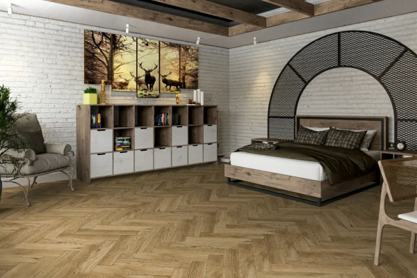 SPC Ламинат Damy Floor London 4/43 4V 200410EL-01 Кембридж 615x123