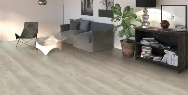 Ламинат Haro Tritty 100 Gran Via 541513 Дуб Бергамо Серебрянно-Серый 8 мм