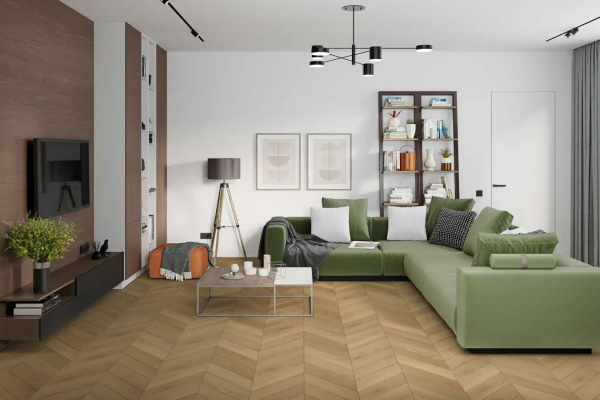 SPC Ламинат Damy Floor Chevron 5/43 4V DF10-Ch Сен-Клу 600x127