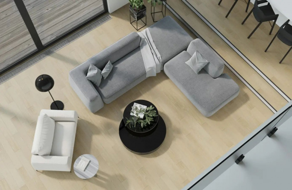 Паркетная доска Quartz Parquet  Классик 418 Дуб Австрийский 1220x152x7